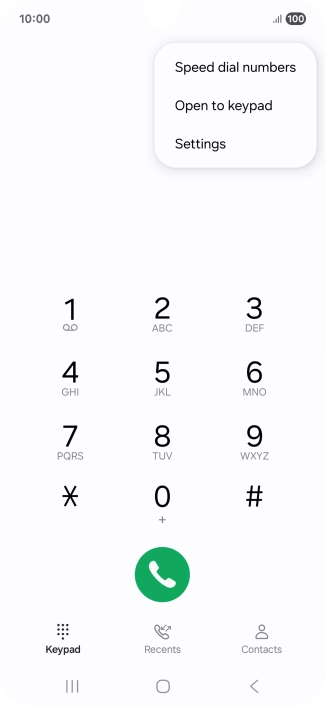 Press Settings. Press Settings.