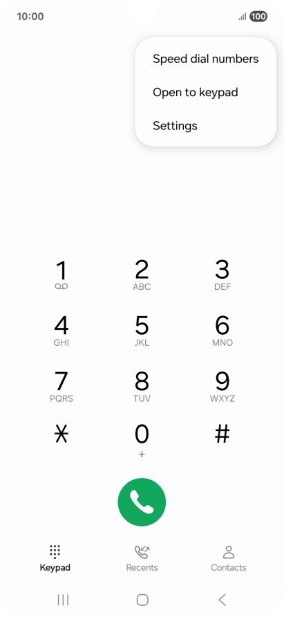 Press Settings. Press Settings.
