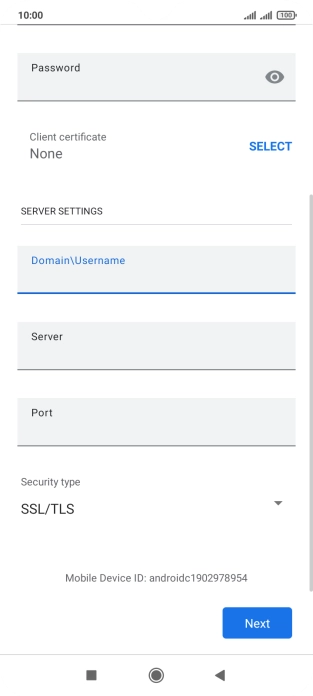 Press the field below Press the field below