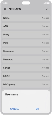 Key in wap and press OK. Key in wap and press OK.