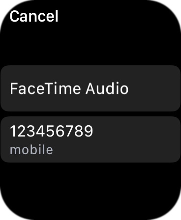 Press the required number. Press the required number.