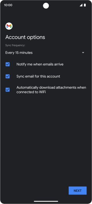 Press the drop down list below Press the drop down list below