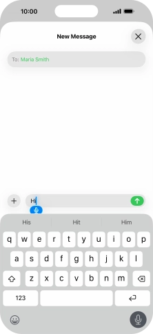 Press the microphone icon to end dictation. Press the microphone icon to end dictation.