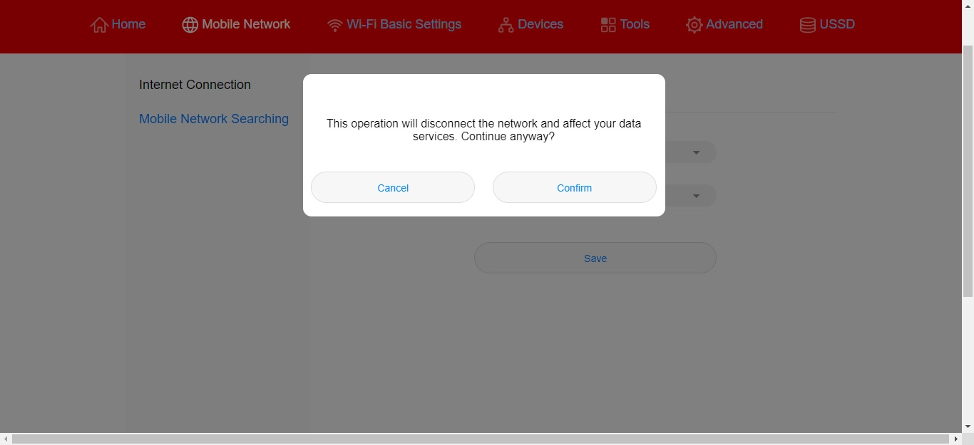 Click Confirm.