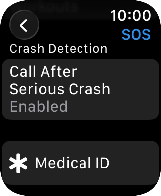 Press Medical ID. Press Medical ID.