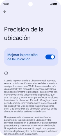 Si pulsas el indicador junto a Si pulsas el indicador junto a