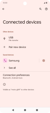 Press the Home key to return to the home screen. Press the Home key to return to the home screen.