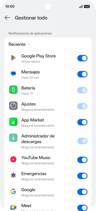 Pulsa la lista desplegable. Pulsa la lista desplegable.