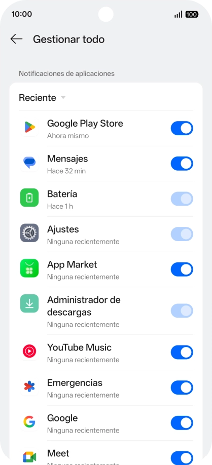 Pulsa la lista desplegable. Pulsa la lista desplegable.
