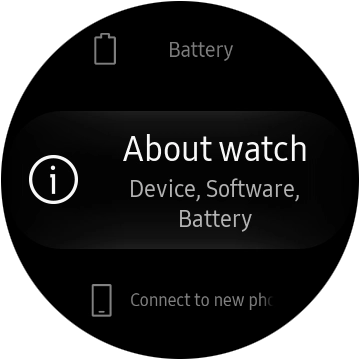 Press About watch.