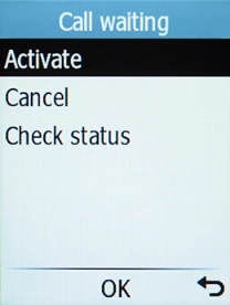 Select Activate to turn on the function. Select Activate to turn on the function.