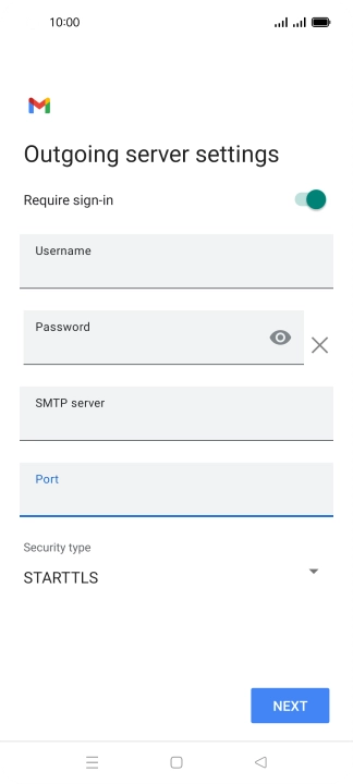 Press the drop down list below 