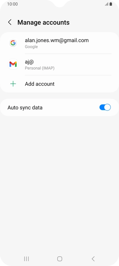 Press the Home key to return to the home screen. Press the Home key to return to the home screen.