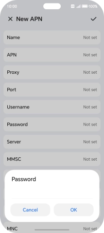 Key in wap and press OK. Key in wap and press OK.