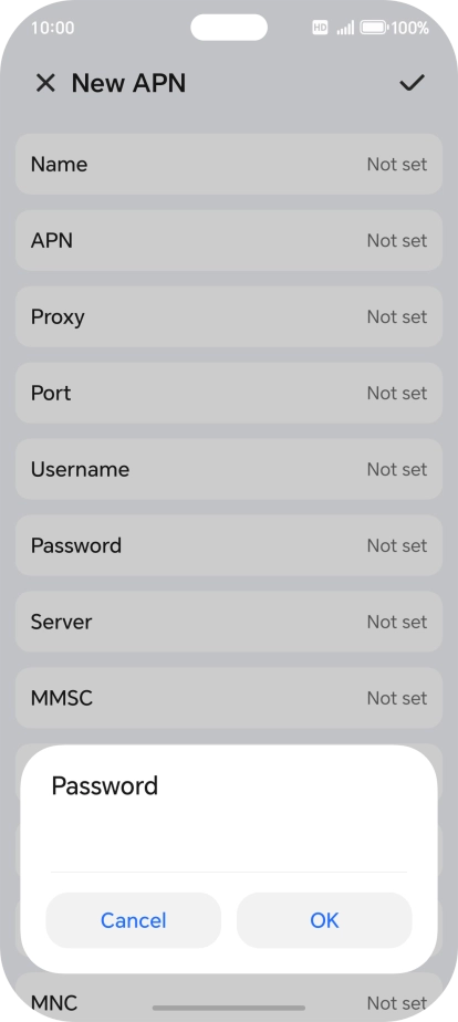 Key in wap and press OK. Key in wap and press OK.