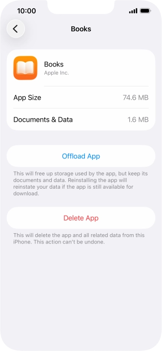 Press Offload App. Press Offload App.