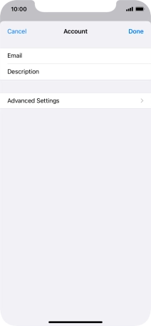 Press Advanced Settings. Press Advanced Settings.