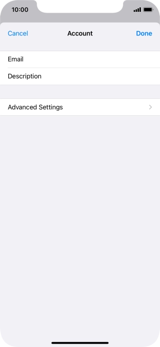 Press Advanced Settings. Press Advanced Settings.