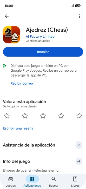 Desliza el dedo hacia arriba desde la parte inferior de la pantalla para terminar y volver a la pantalla de inicio.