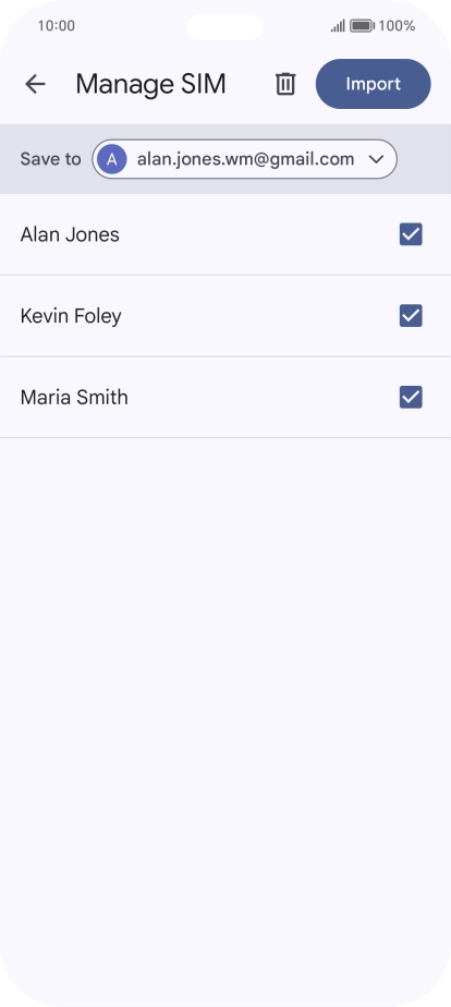 Press the drop down list next to 