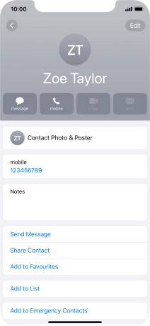 Slide your finger upwards starting from the bottom of the screen to return to the home screen.