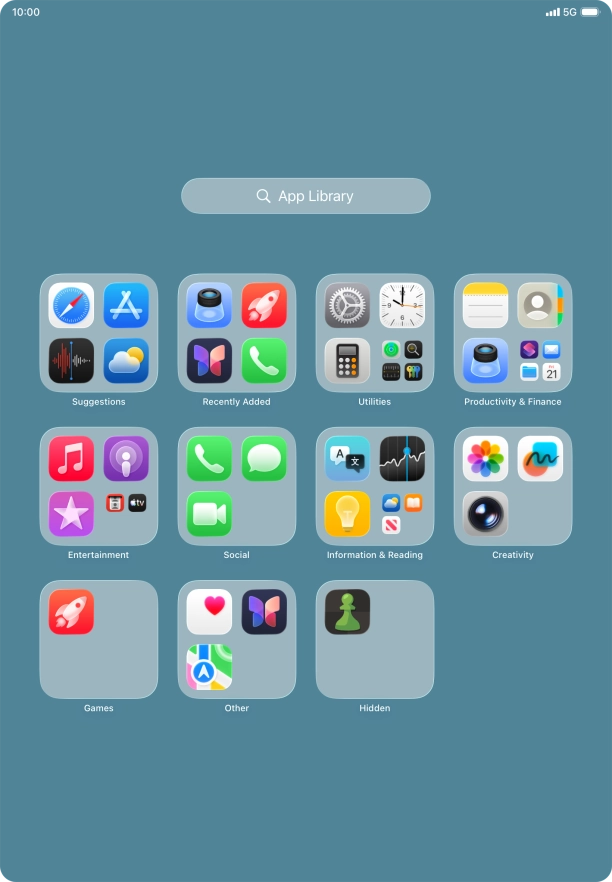Press and hold the required app. Press and hold the required app.