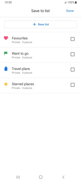 Press the required setting. Press the required setting.