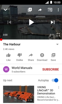 Press the Home key to return to the home screen. Press the Home key to return to the home screen.