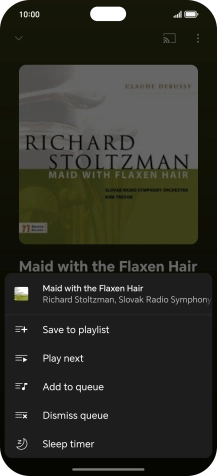 Press the add icon. Press the add icon.
