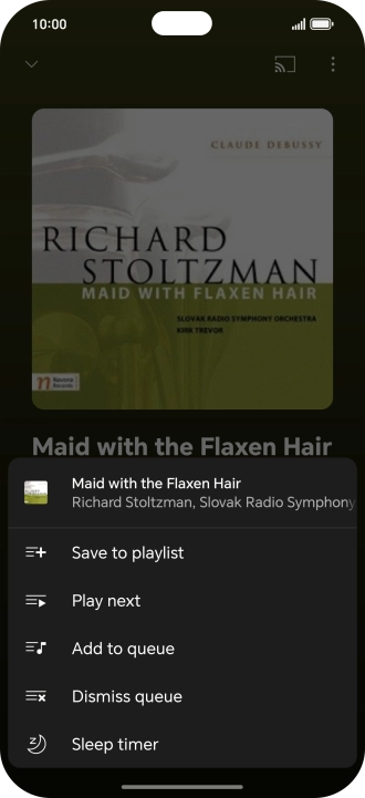 Press the add icon. Press the add icon.