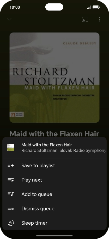 Press the add icon. Press the add icon.