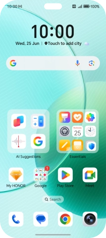The divert icon shows that all incoming calls are diverted.