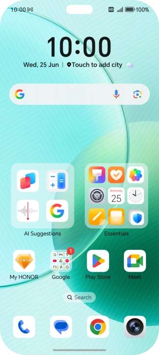 The divert icon shows that all incoming calls are diverted.