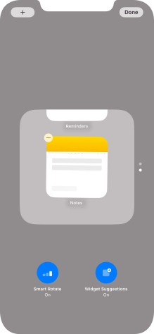 Press Smart Rotate to turn the function on or off.