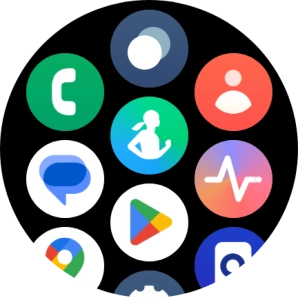 Press the phone icon.