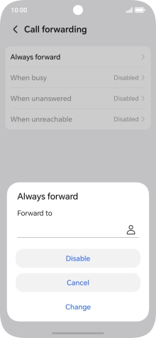 Press Disable.