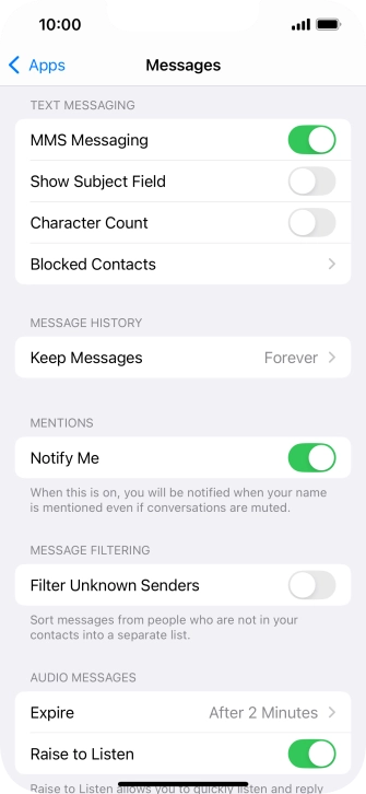 Slide your finger upwards starting from the bottom of the screen to return to the home screen.
