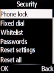 Select Reset all.
