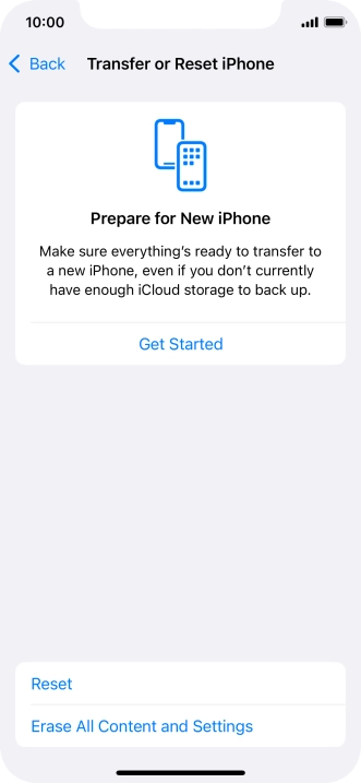 Press Get Started. Press Get Started.
