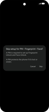 Press Skip. Press Skip.
