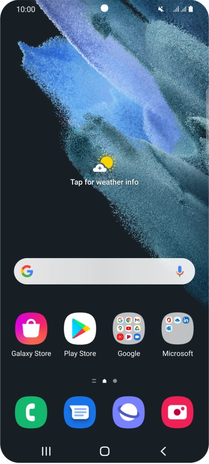 The silent mode icon shows that silent mode is turned on and all phone sounds are turned off.