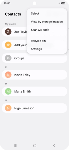 Press Settings. Press Settings.