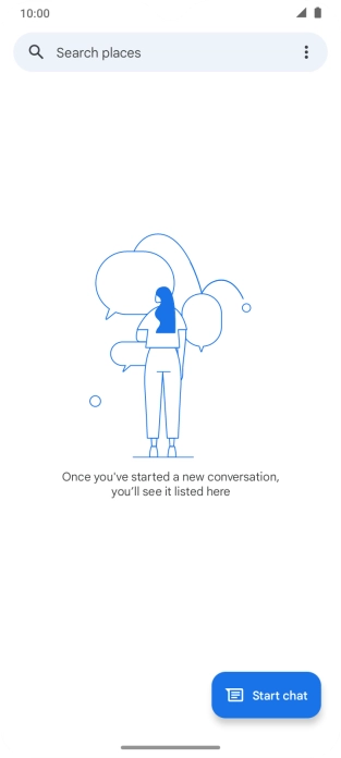 Press Start chat. Press Start chat.