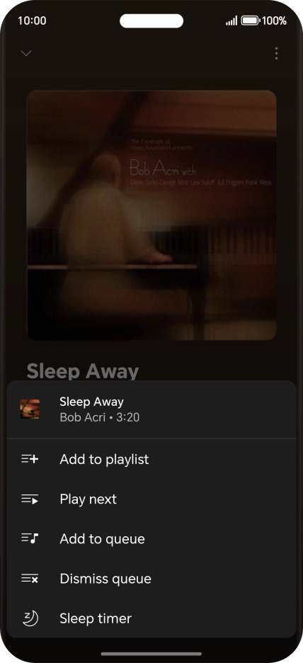 Press the add icon.