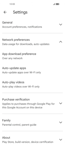 Press Auto-update apps. Press Auto-update apps.