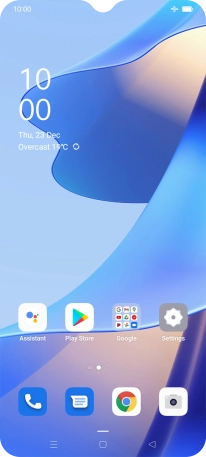 The flight mode icon shows that flight mode is turned on. The flight mode icon shows that flight mode is turned on.