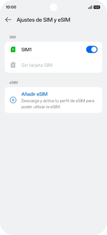 Pulsa Añadir eSIM. Pulsa Añadir eSIM.