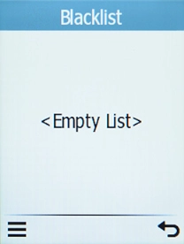 Press the Left selection key. Press the Left selection key.