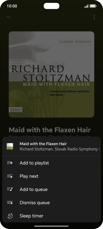 Press the add icon. Press the add icon.