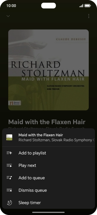 Press the add icon. Press the add icon.